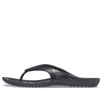 Chanclas Crocs Kadee II Light Cozy Unisex Negras 207314-001