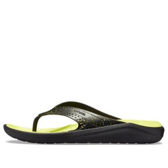 Chanclas Crocs LiteRide «Negro Amarillo» 205940-060