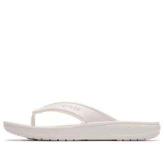 Chanclas de verano Crocs Kadee blancas unisex 206119-100