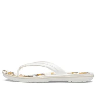 Chanclas estampadas Crocs Crocband «White Tan» 205943-94S