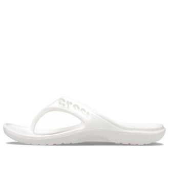 Chanclas informales minimalistas Crocs Baya blancas 11999-100