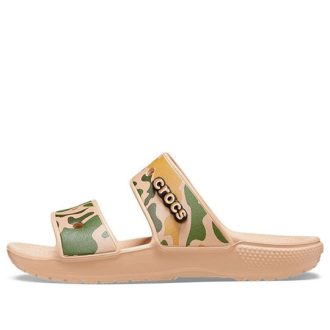 Crocs Classic Croc Print Camo «Tan Green» 207559-2Y6