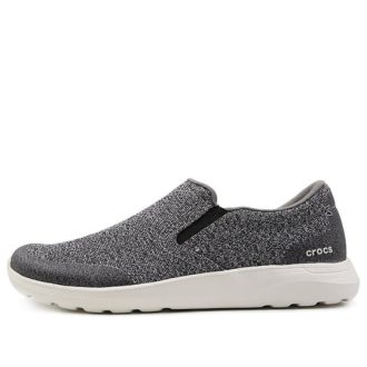 Crocs Kinsale Static Slip-on Shoes «Gris Blanco» 203977-01R