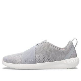Crocs LiteRide Modform Slip-On Shoes «Gris Blanco» 206069-00J