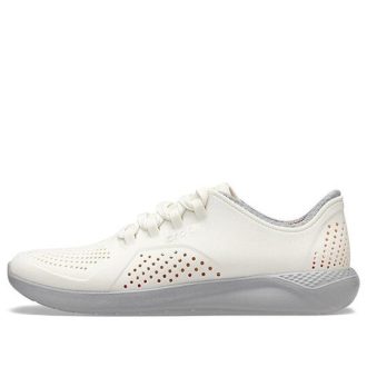 Crocs LiteRide Pacer «Casi blanco gris pizarra» 204967-1CS
