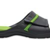 Crocs Modi – Zapatillas informales unisex, color negro y verde, 204144-0A1 Crocs Modi – Zapatillas informales unisex, color negro y verde, 204144-0A1