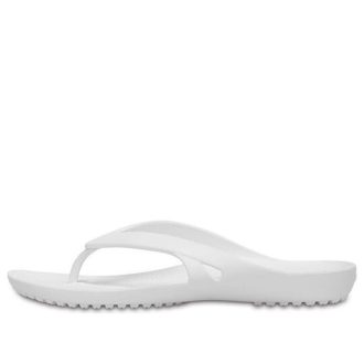 Crocs (mujeres) Kadee 2 Flip «Blanco» 202492-100