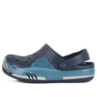 Crocs (PS) Funny Shark – Zapato de playa azul oscuro 206159-410