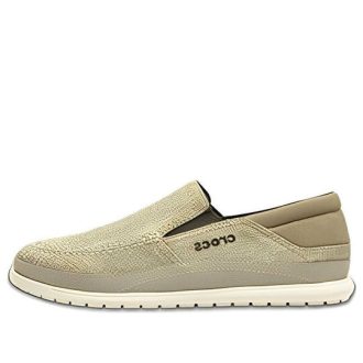 Crocs Santa Cruz Playa Slip-On Shoes «Khaki Stucco» 204835-26P
