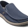 Crocs Santa Cruz – Zapatillas deportivas informales transpirables y antideslizantes, color azul oscuro, 202972-4BM