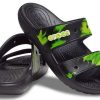 Crocs Soft Sole Shoe Negro Verde Unisex «Negro Verde» 207283-0GU