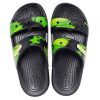 Crocs Soft Sole Shoe Negro Verde Unisex «Negro Verde» 207283-0GU