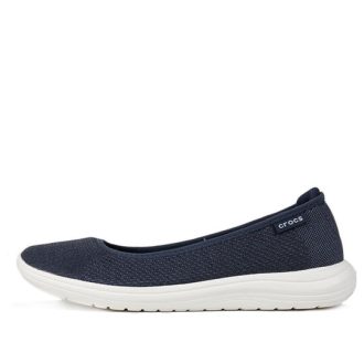 Crocs (WMNS) Calzado deportivo informal, transpirable, estilo retro, cómodo, azul 205880-462