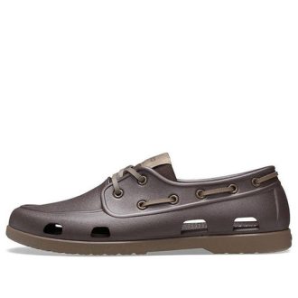 Mocasines Crocs Minimalistic Cozy Low-Top Brown Flats 206338-23B