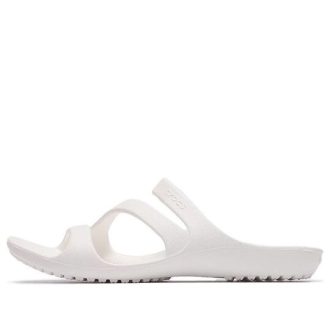 Pantuflas blancas Crocs (WMNS) 206756-100