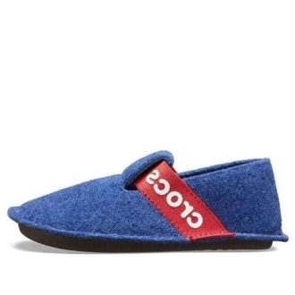 Pantuflas clásicas Crocs (GS) «Azul Rojo» 205349-4O5