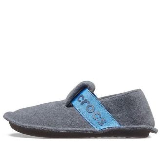 Pantuflas clásicas Crocs (GS) Kapcie «Gris Azul» 205349-0DA