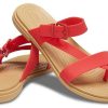 Pantuflas Crocs Casual Flame Red (WMNS) 206108-8C1