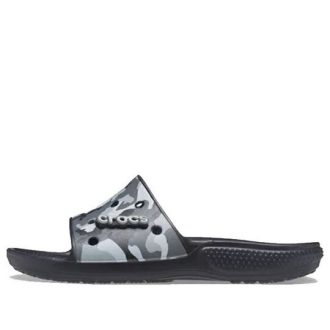 Pantuflas Crocs Classic Camuflaje Negro Unisex 207280-001