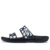 Pantuflas Crocs Classic Casual Fashion Unisex Negras y Azules 207680-066