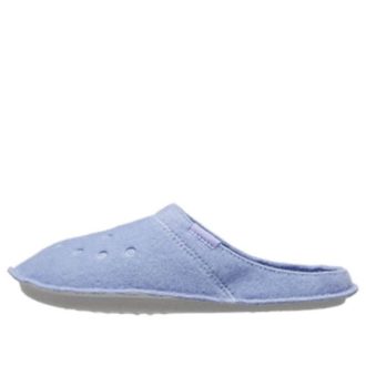 Pantuflas Crocs Classic Casual Thick Stay Warm Unisex Azules 203600-4RU