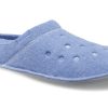 Pantuflas Crocs Classic Casual Thick Stay Warm Unisex Azules 203600-4RU