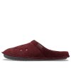 Pantuflas Crocs Classic Casual Thick Stay Warm Unisex color vino tinto 203600-60U