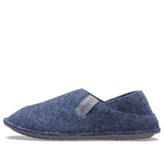 Pantuflas Crocs Classic Slipper Soft Sole Unisex Azules 205837-459