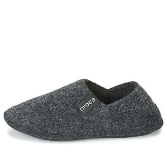Pantuflas Crocs Classic Slipper Soft Sole Unisex Negras 205837-060