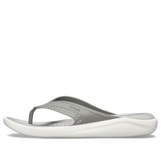Pantuflas Crocs LiteRide Beach grises 205182-06J