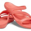Pantuflas Crocs (WMNS) Naranja Rojo 206756-6SL