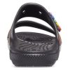 Pantuflas deportivas antideslizantes Crocs Classic, unisex, color negro, 207346-0C4