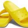 Pantuflas deportivas antideslizantes Crocs Cozy unisex amarillas 206121-7C1 Pantuflas deportivas antideslizantes Crocs Cozy unisex amarillas 206121-7C1