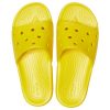 Pantuflas deportivas antideslizantes Crocs Cozy unisex amarillas 206121-7C1 Pantuflas deportivas antideslizantes Crocs Cozy unisex amarillas 206121-7C1