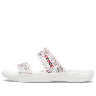 Pantuflas deportivas Crocs Classic antideslizantes y resistentes al desgaste, unisex, blancas, 207350-94S