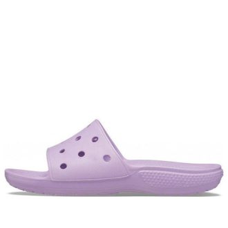 Pantuflas deportivas Crocs Classic Soft Sole Cozy unisex, moradas, 206121-5PR