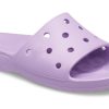 Pantuflas deportivas Crocs Classic Soft Sole Cozy unisex, moradas, 206121-5PR