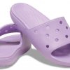 Pantuflas deportivas Crocs Classic Soft Sole Cozy unisex, moradas, 206121-5PR