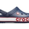 Pantuflas deportivas de playa Crocs unisex azul marino 206021-4CC