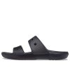 Pantuflas deportivas informales Crocs Cozy negras 206761-001