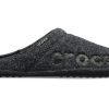 Pantuflas deportivas ligeras y acogedoras Crocs unisex negras 205917-060