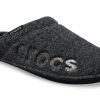 Pantuflas deportivas ligeras y acogedoras Crocs unisex negras 205917-060