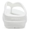 Pantuflas deportivas ligeras y cómodas Crocs Sloane Snake para mujer, color blanco 206918-100
