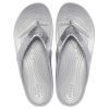 Pantuflas deportivas minimalistas y acogedoras Crocs Kadee II unisex plateadas 207314-040 Pantuflas deportivas minimalistas y acogedoras Crocs Kadee II unisex plateadas 207314-040