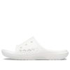 Pantuflas informales minimalistas Crocs Baya blancas 12000-100