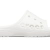 Pantuflas informales minimalistas Crocs Baya blancas 12000-100