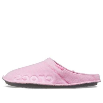 Pantuflas ligeras Crocs Baya Slipper rosas para mujer 205917-669