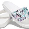 Pantuflas unisex Crocs Classic Casual Fashion blancas 206520-928