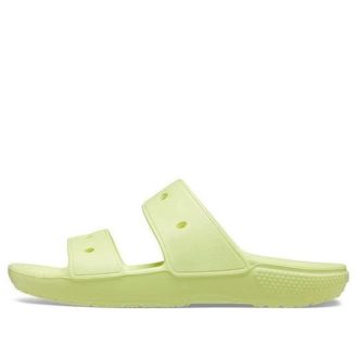 Pantuflas unisex Crocs Classic Clog Cozy amarillas 206761-75U