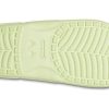 Pantuflas unisex Crocs Classic Clog Cozy en gris y verde 206761-335